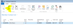 Member Contact List